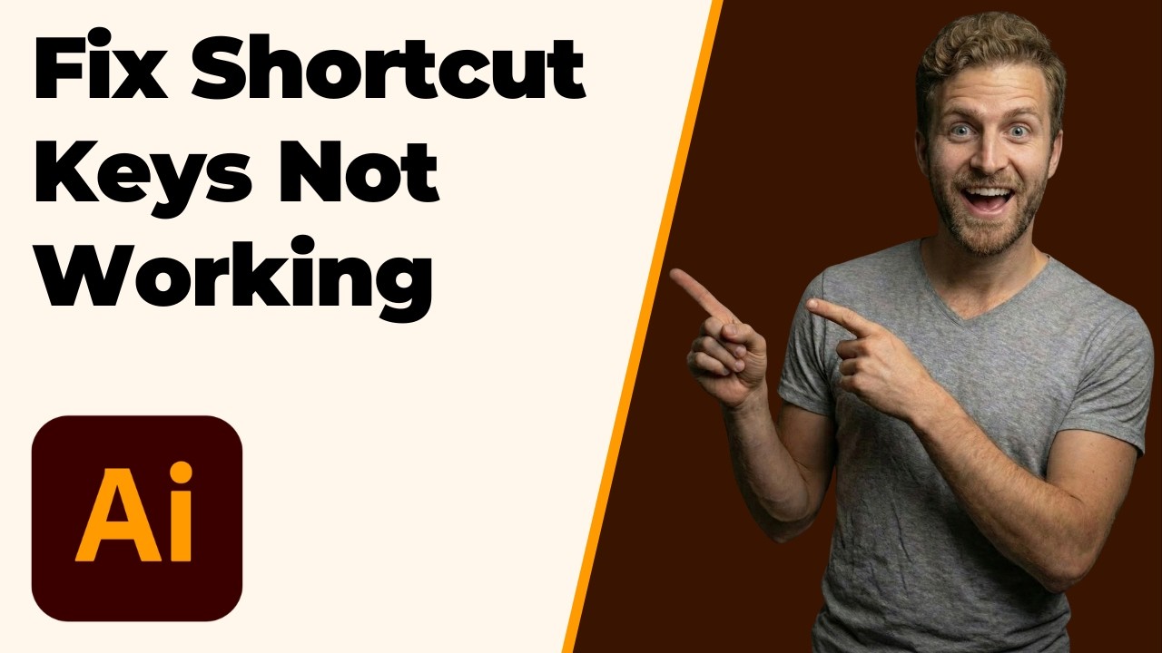 How To Fix Adobe Illustrator Keyboard Shortcut Keys Not Working (2026 ...