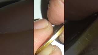 20112 D CHESTER ARTHUR GOLD DOLLAR COIN YEAR MINT ERROR