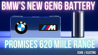 BMW's New Gen6 Battery Technology Promises 620 Miles Of Range (And More)