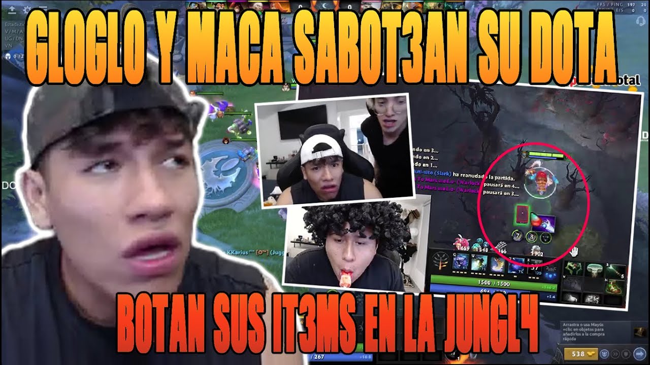 ⭕ GLOGLO Y MACA SABOT3AN la PARTID4 de BUTI😂!!! LE ESCOND3N sus ITEMS ..