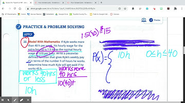 1-3 Piecewise Function Word Problem