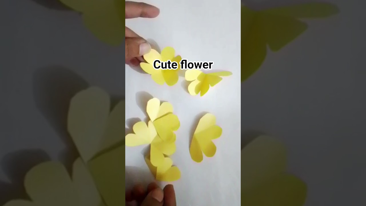 cute flower craft papper flower