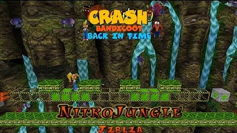 Crash Bandicoot - Back In Time Fan Game: Custom Level: Nitro Jungle By Jzrlza