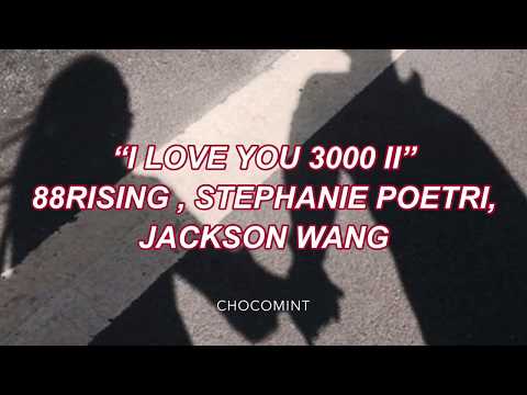 和訳 I Love You 3000 Ii Stephanie Poetri Jackson Wang Chocomint