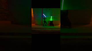 Luke Skywalker vs Mara Jade | Epic Lightsaber Battle | Star Wars