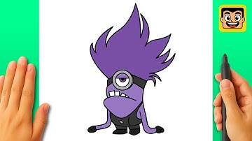Learn to Draw the Evil Minion FAST – Step by Step Guide!