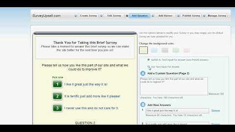 Premium Business Plan Survey