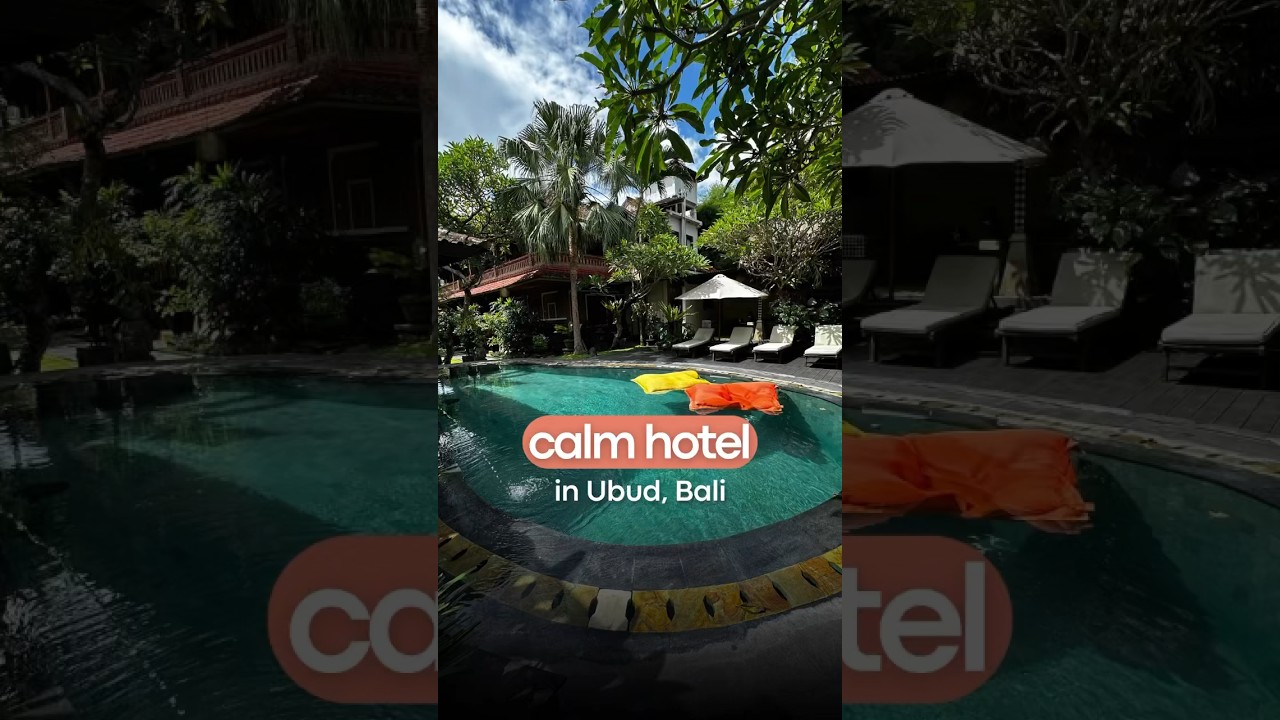 Hidden gem hotel located centrally in Ubud 🥰 