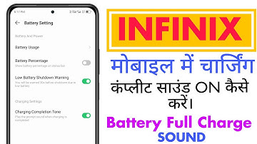 How to Set charging Disconnected Alert in infinix Note 30 - Infinix Zero 5G 2023 Turbo | Full Charge
