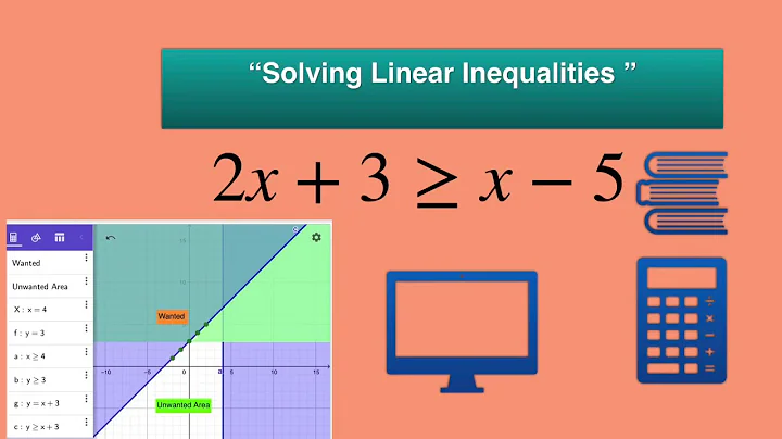 For students: Solving Linear Inequalities (Algebraic method) Part1 #Igcse #mathematics