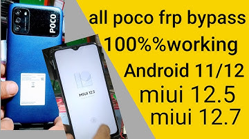 poco m3 frp bypass | poco m3 google  account remove | POCO M3 FRP REMOVE | LATEST METHOD 2022
