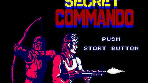 TOP 100 SEGA MASTER SYSTEM | SECRET COMMAND / COMMANDO / RAMBO (SEGA, 1986)
