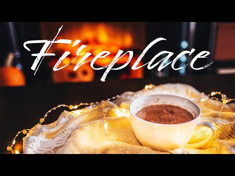 Smooth JAZZ & Fireplace - Relaxing Background JAZZ & Bossa Nova - Chill Out Music