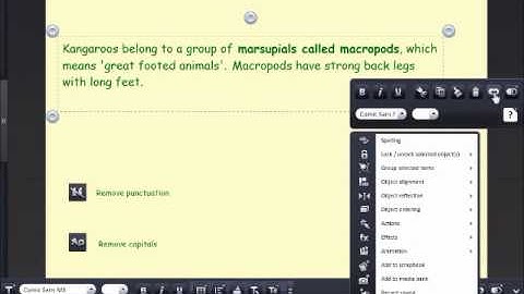 Advanced Text Tools Easiteach Next Generation
