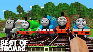 BEST EPISODES of THOMAS THE TANK ENGINE and FRIENDS GORDON PERCY in Minecraft Gameplay - Coffin Meme