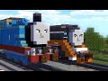 Thomas vs daylight in minecraft animation