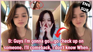 [FreenBecky] Freen called and Becky ended the live to check on someone