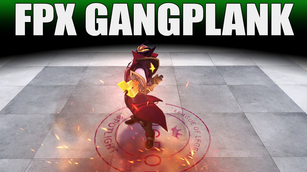 FPX Gangplank Detailed Skin Spotlight - League of Legends 
