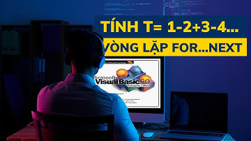 Visua Basic 6.0 ᴴᴰ |Bài tập 4. Tính tổng T = 1 - 2 +3-4 |Vòng lặp For.. Next