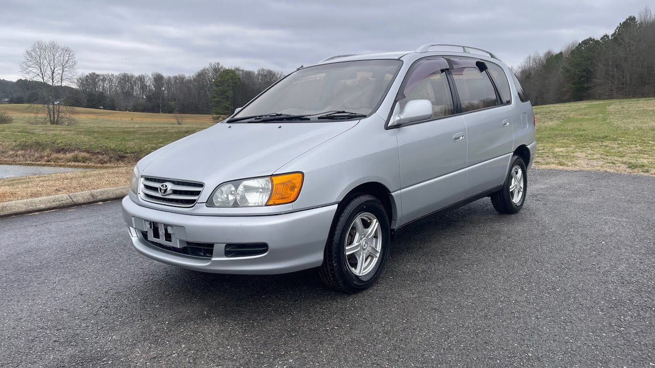 Factoryrighthanddrive.Com 2000 TOYOTA IPSUM 4X4 58K миль заводской правый руль США почтовый фурго...