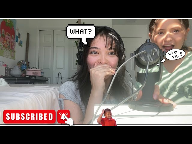Pranking my sister‼️ (ASMR) she caught ￼on😭