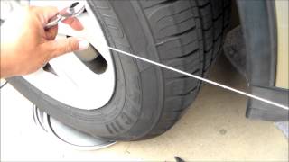 DIY WHEEL ALIGNMENT
