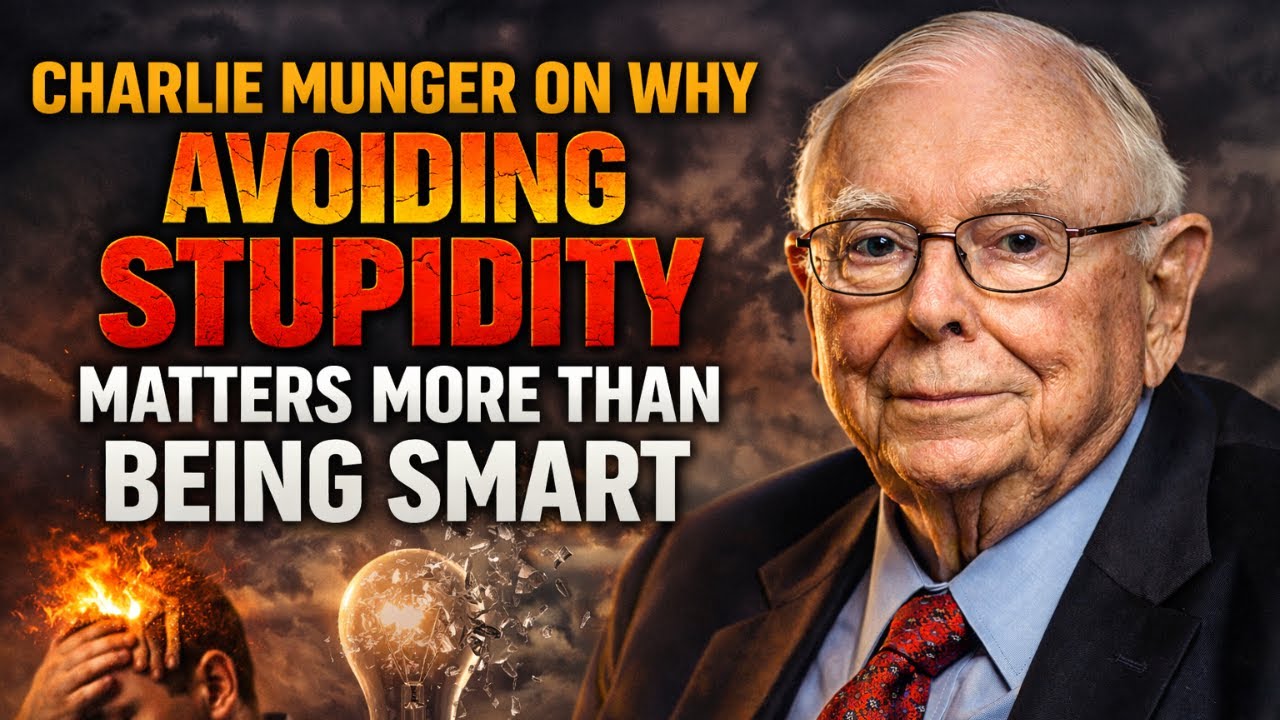 Charlie Munger on Why Avoiding Stupidity Matters More Than Being Smart