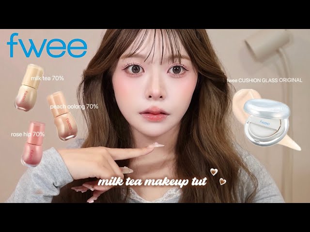 fwee makeup] Sweet milk tea autumn makeup with the new gloss