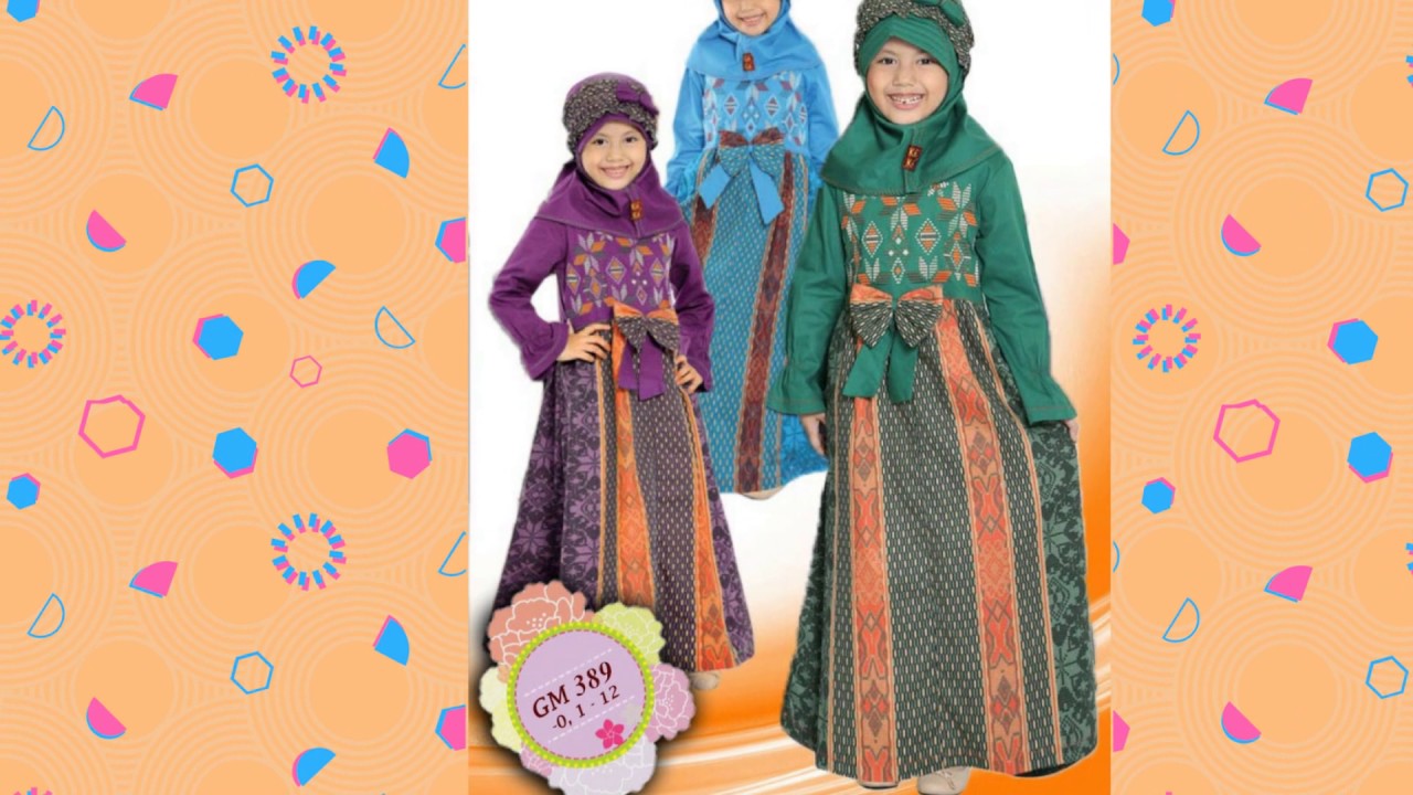 WA 0821 3898 4178 Agen Baju Gamis Anak Keke Yogyakarta YouTube