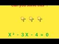 How to solve quadratic equation easily by quadratic formula, Example 4