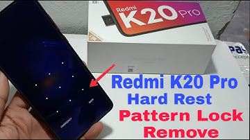Redmi K20 Pro Hard Reset | Pattern Unlock