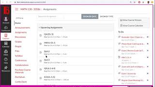 Math 130 Where to find HW Alternate Assignments for Tutoring