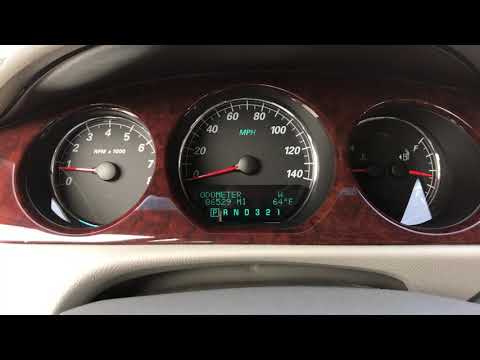 2008 Buick Lucerne - Oil Life Reset Procedure - Service Light Reset