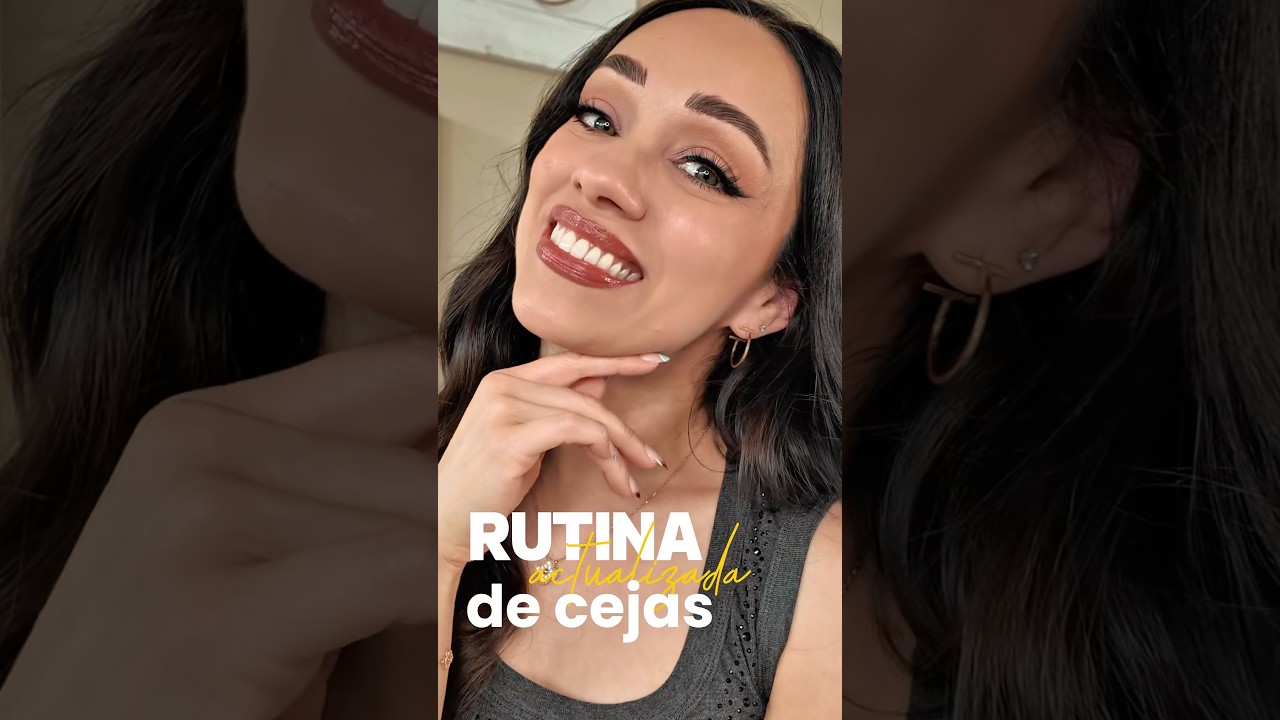 Rutina de cejas. Les dejo enlace a video largo sobre mis productos favs!