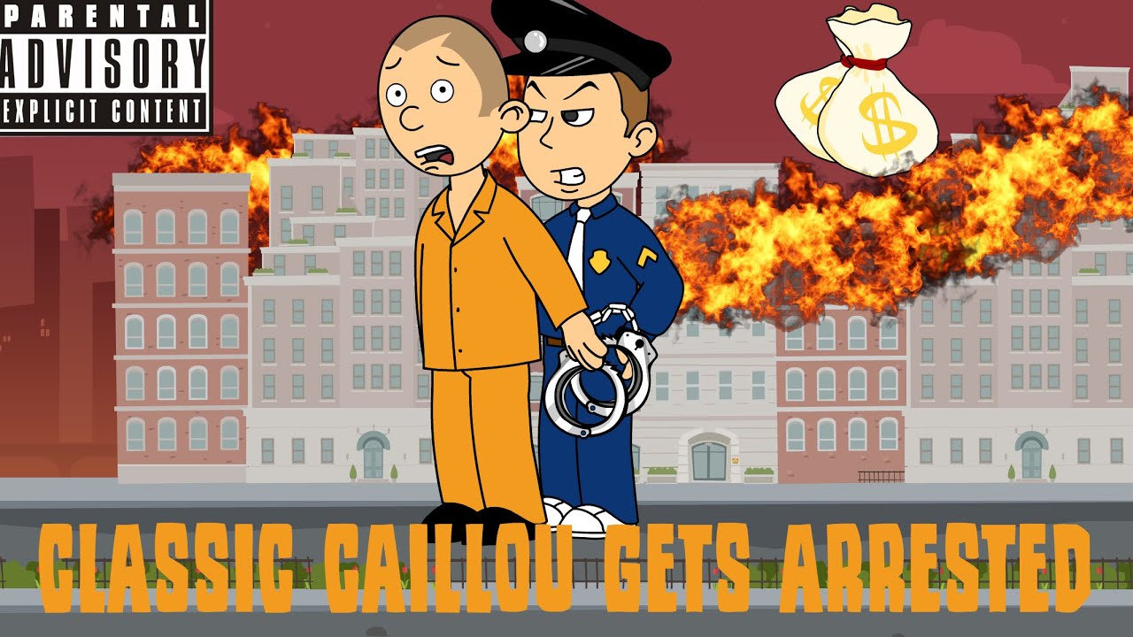 Classic Caillou Gets Grounded | Season 4 | Gets Arrested (2023) - YouTube