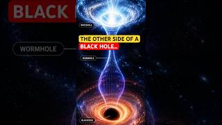 "This is what a black hole, wormhole, and white hole look like together"  #space #youtubeshorts