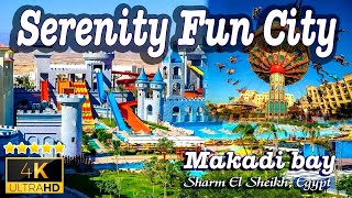 Serenity Fun City 5 Makadi Bay | Water Park Hurghada | Hotel Tour in 4K