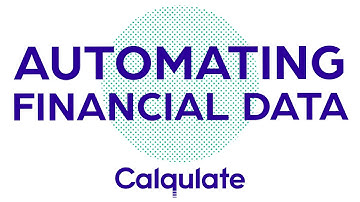 Automating Financial Data