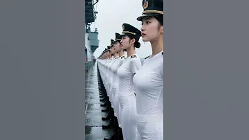 Ai Girls Heroic Navy Army Military China Dance 