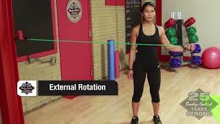 Body Solid Resistance Tubes Workout / Exercise | Fitness Direct