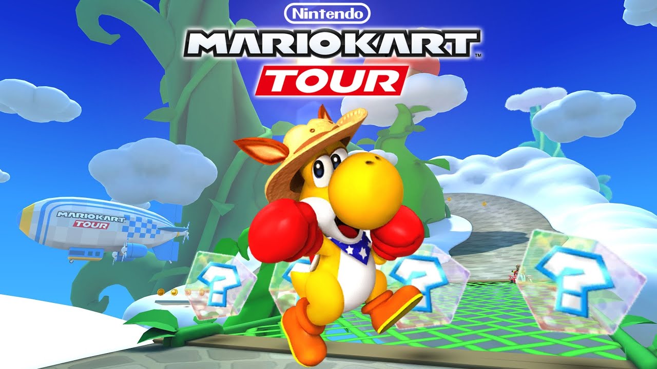 Mario Kart Tour Yoshi (Kangaroo) Quick Play (Animal Tour 2023)