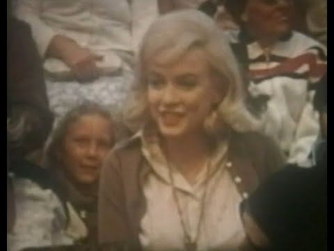 Marilyn Monroe On The Set Of The Misfits 1960 Rare Colour Home Movie 