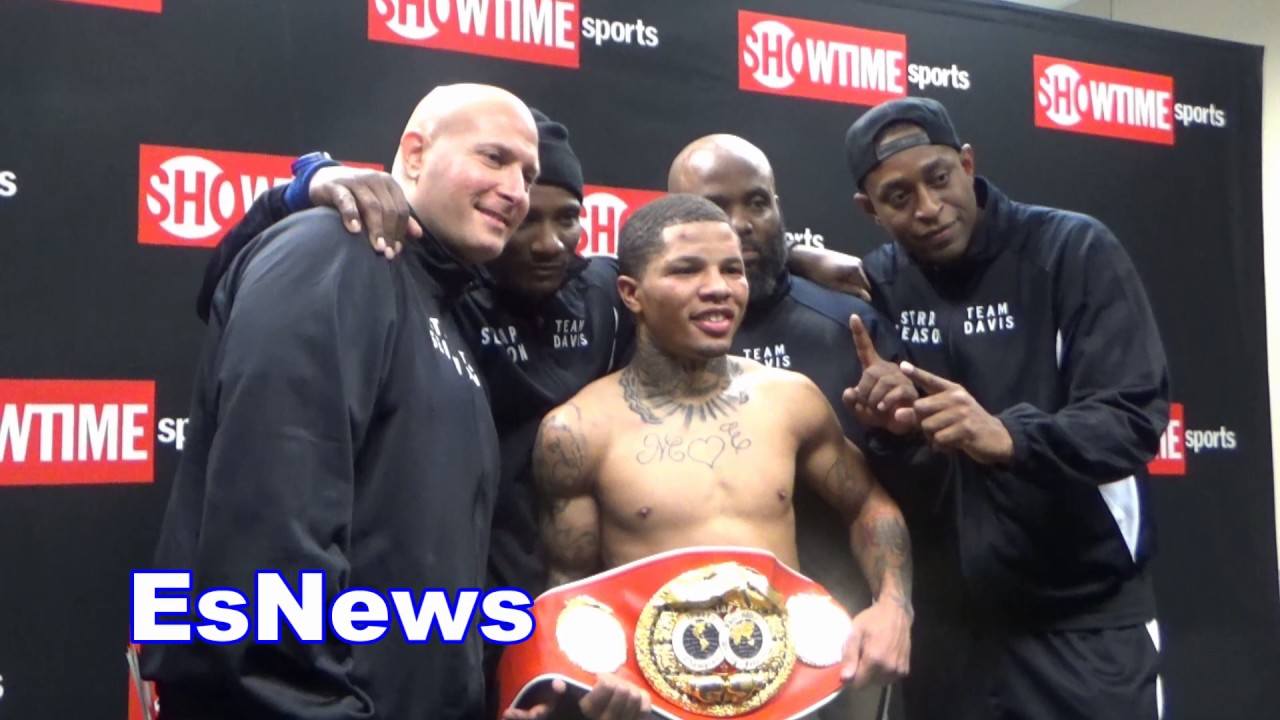 Gervonta Davis Shares Championship Moment With His Mom EsNews Boxing