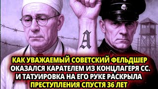 видео: КАК УВАЖАЕМЫЙ СОВЕТСКИЙ ФЕЛЬДШЕР ОКАЗАЛСЯ КАРАТЕЛЕМ ИЗ КОНЦЛАГЕРЯ СС ЕГО РАСКРЫЛА ТАУТИРОВКА НА РУКЕ картинка: КАК УВАЖАЕМЫЙ СОВЕТСКИЙ ФЕЛЬДШЕР ОКАЗАЛСЯ КАРАТЕЛЕМ ИЗ КОНЦЛАГЕРЯ СС ЕГО РАСКРЫЛА ТАУТИРОВКА НА РУКЕ