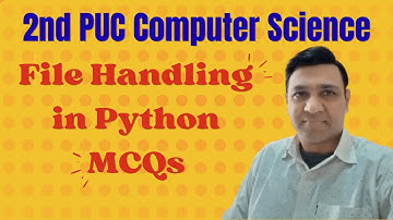 Bestandsverwerking in Python-programmering MCQ | Bestandsverwerking in Python Klas 12 MCQ