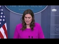 3/16/18: White House Press Briefing