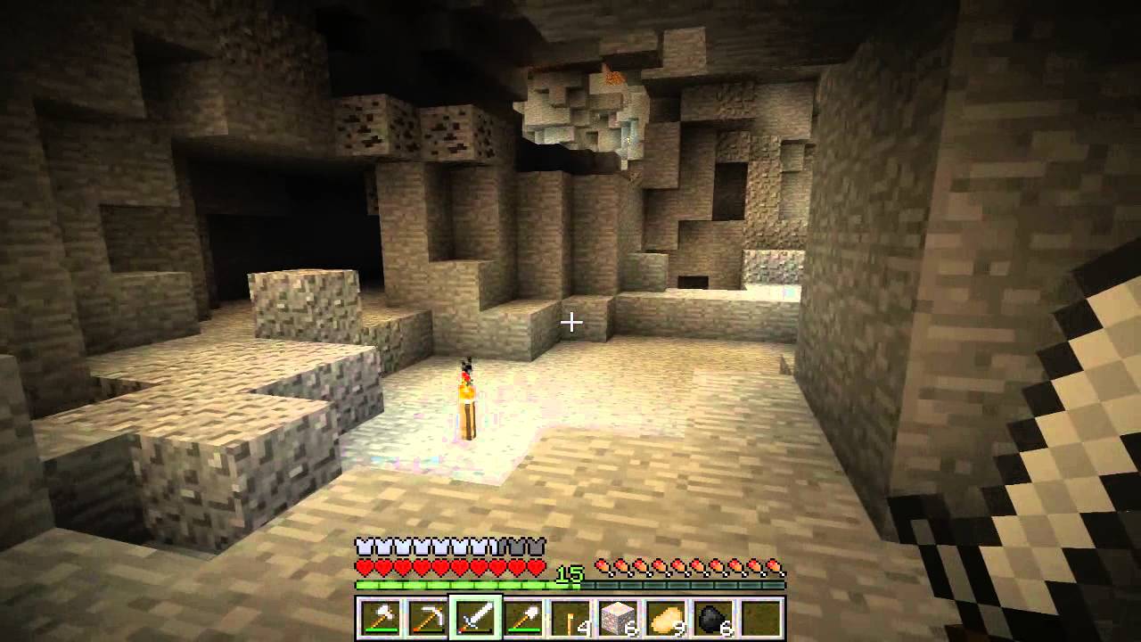 Minecraft Hardcore Survival Ep.11 - Lost in a Cave - YouTube