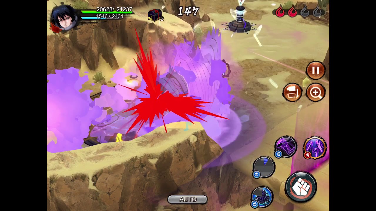 EMS Sasuke Ability Showcase