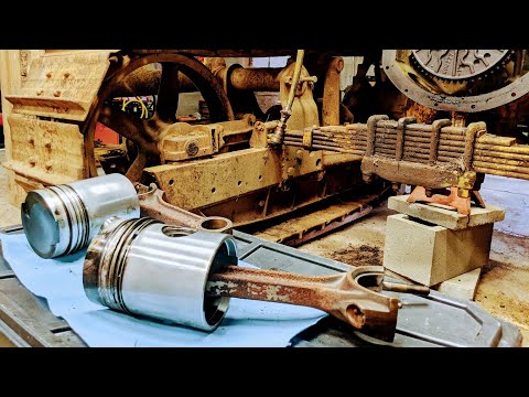 Video Inspection of Caterpillar D4 engine: rusted rods and... - youtube