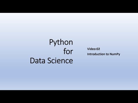 L2  Introduction to NumPy
